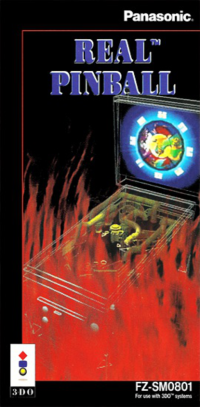 Real Pinball 3DO  box art